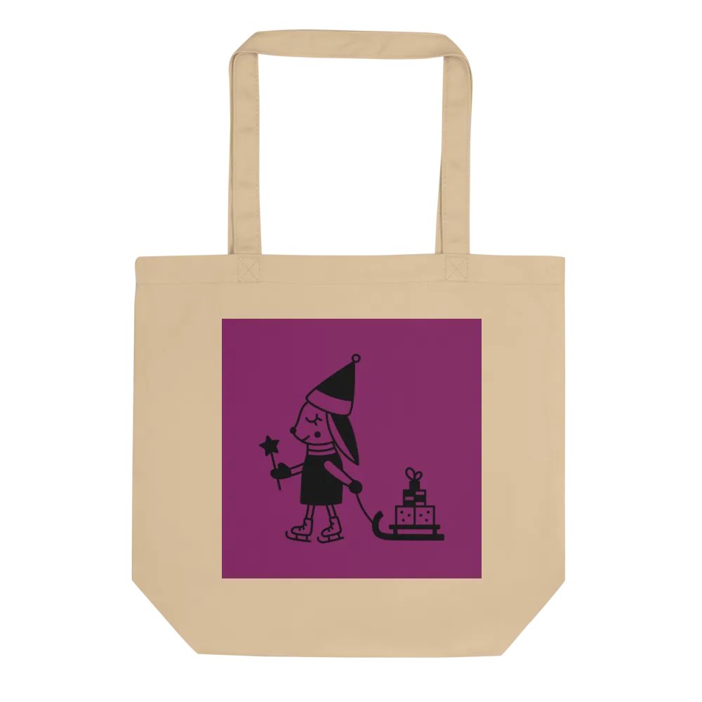 Starry Skater Eco Tote product image (1)