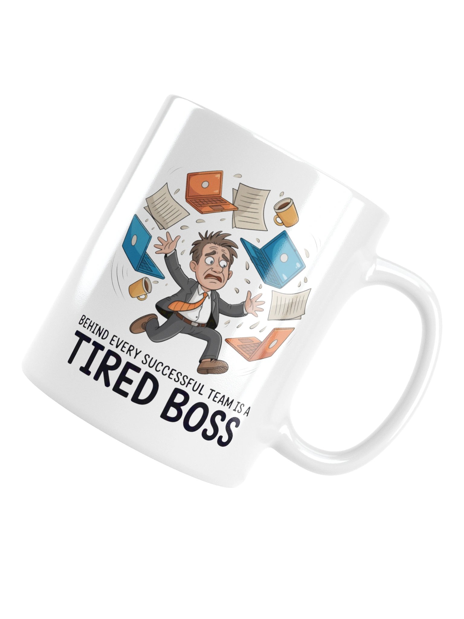 Behind Every Successful Team Funny Boss Coffee Mug product image (18)