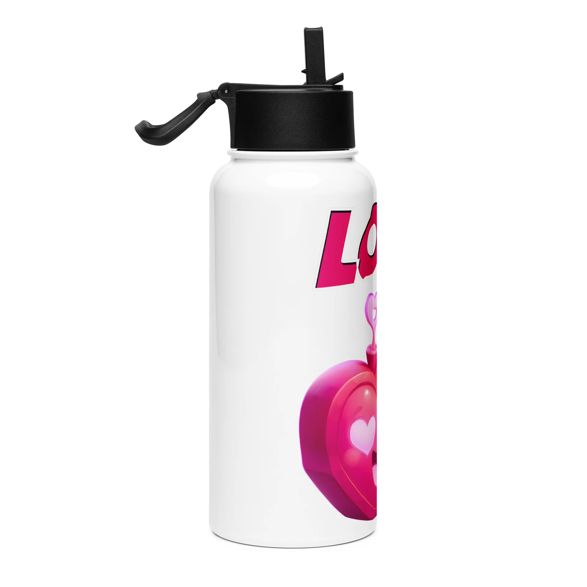 Love Fruit Blox Fruits Gamer Stainless Steel Water Bottle With Straw Gift For Kids product image (4)