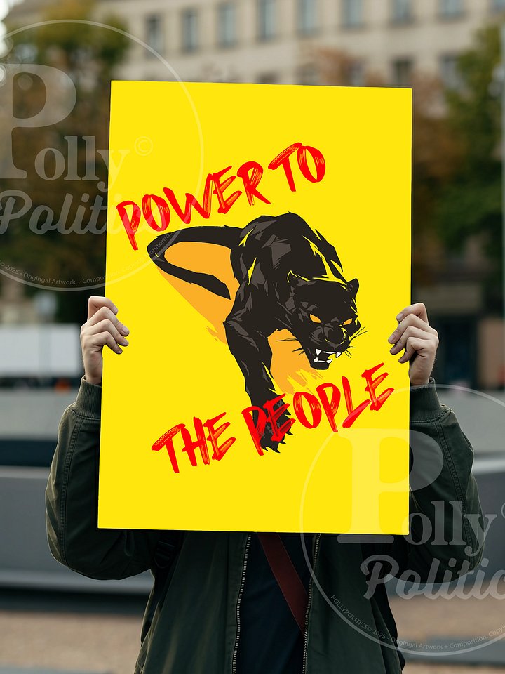 Power To The People Protest Poster product image (2)