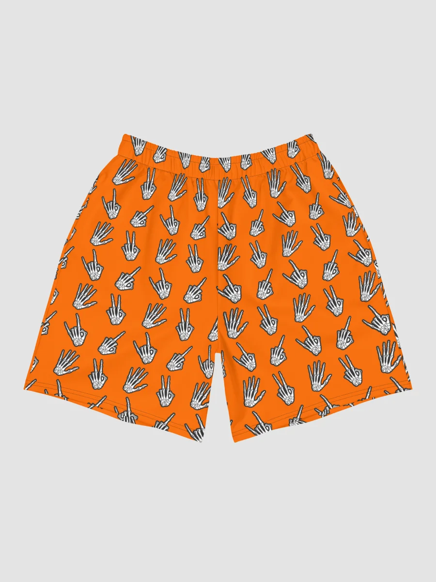 Bone Zone pattern recycled athletic shorts product image (2)