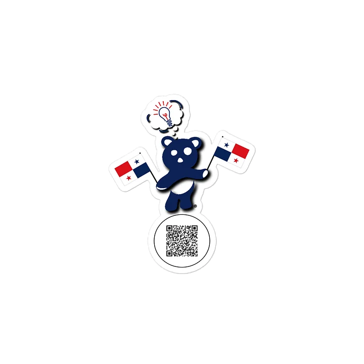 Panama — Country Bear Sticker | BehrBrained Media product image (2)