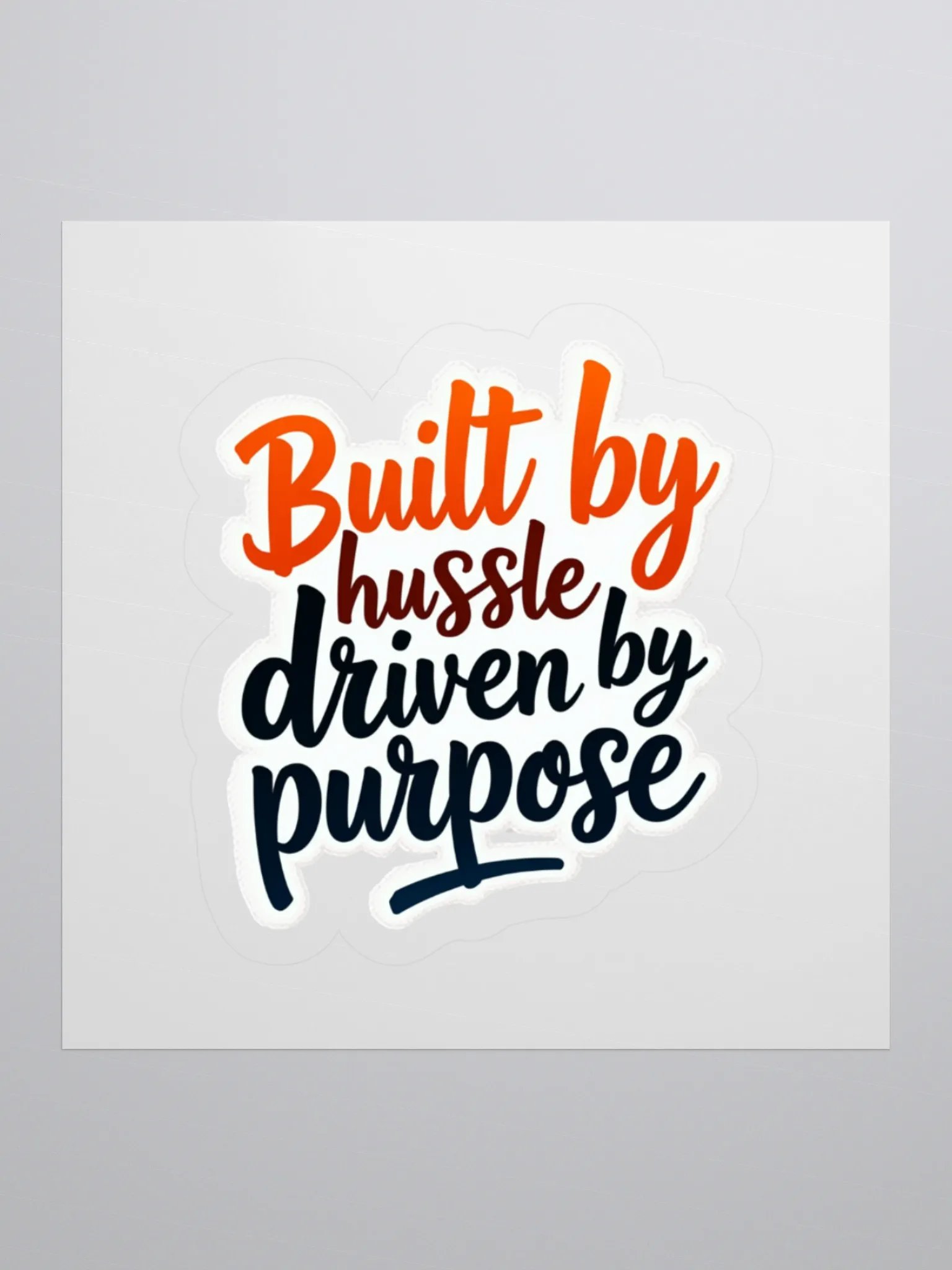 Purpose-Driven Kiss Cut Stickers product image (1)