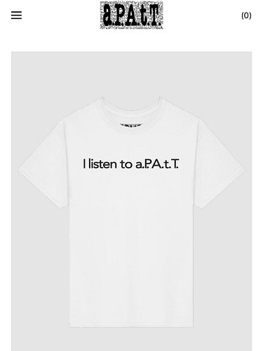 Nice new shop with nice new new stock. T’s, Hoodies, hats and even ‘music’  apatt.com - Bink Ni Lio