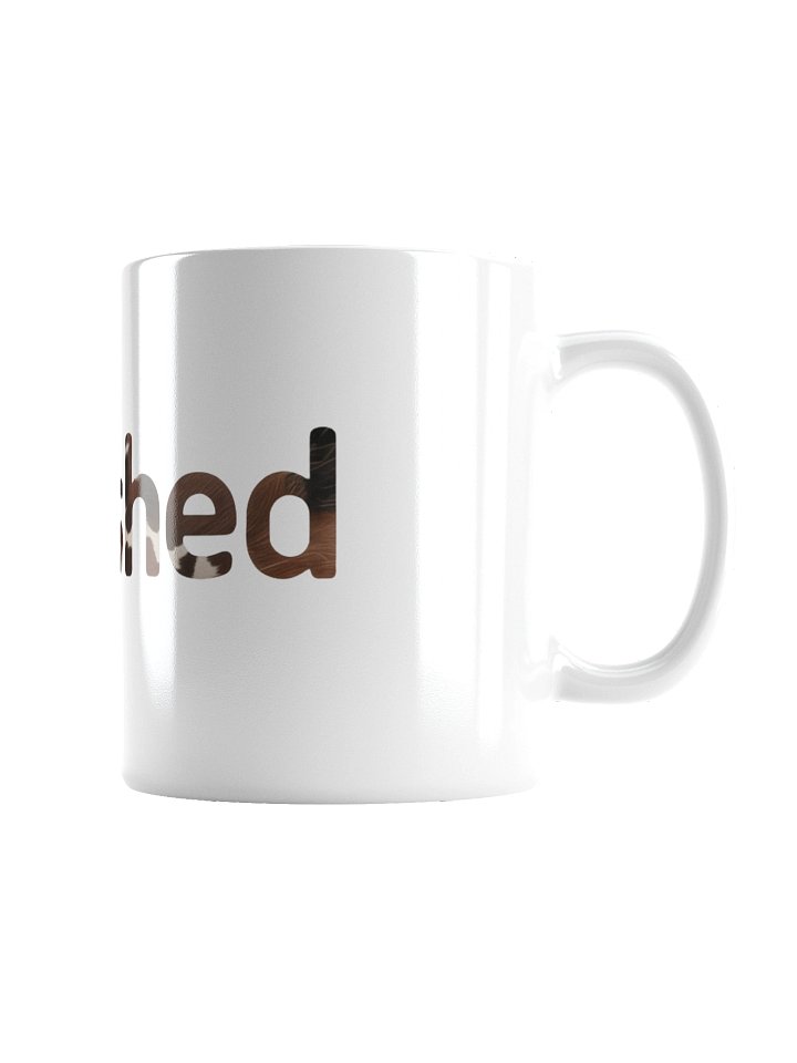 COWSHED Cowhide Textured White Glossy TEA Mug product image (4)