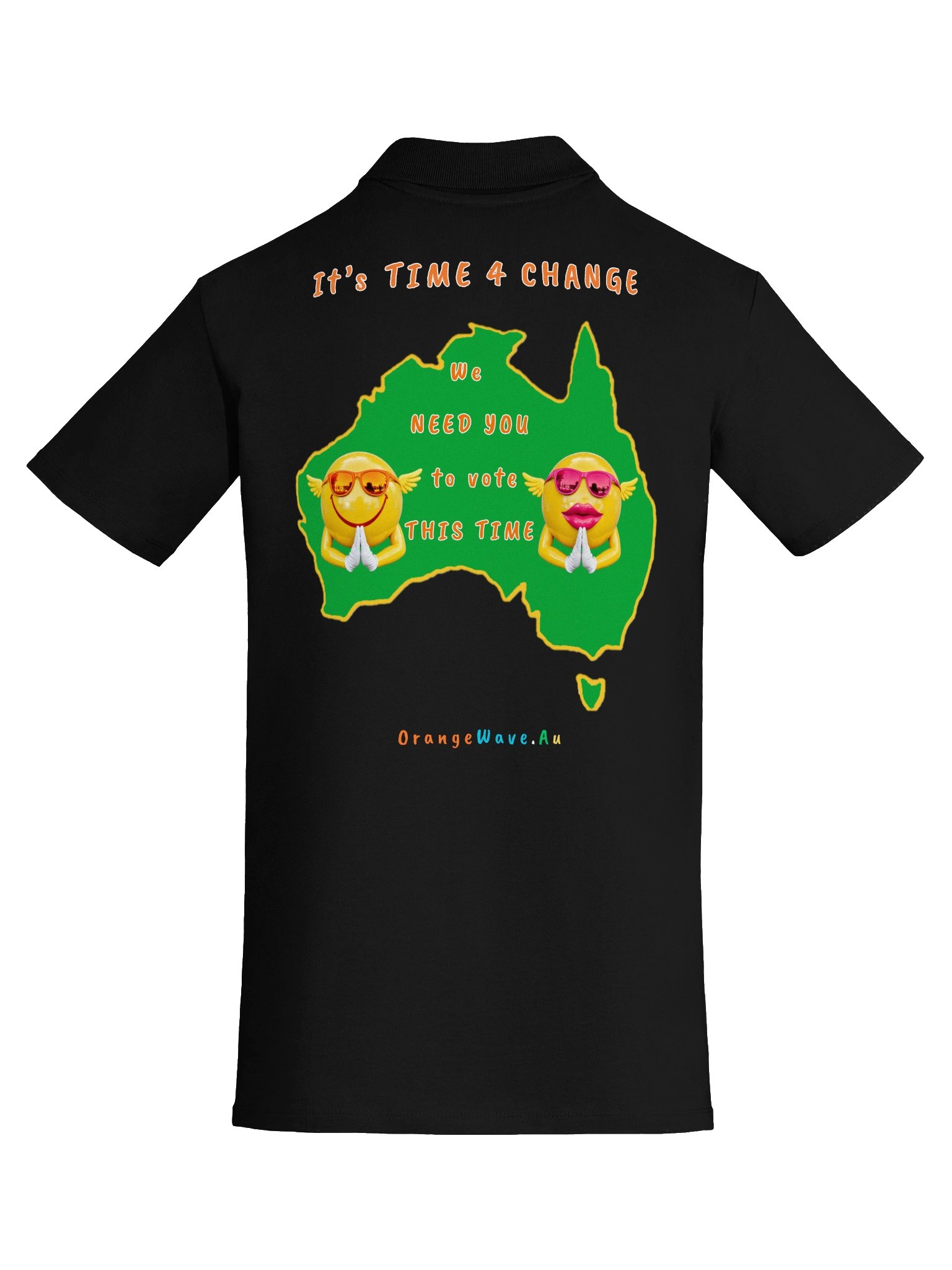 Australia It’s Time 4 Change Polo product image (7)