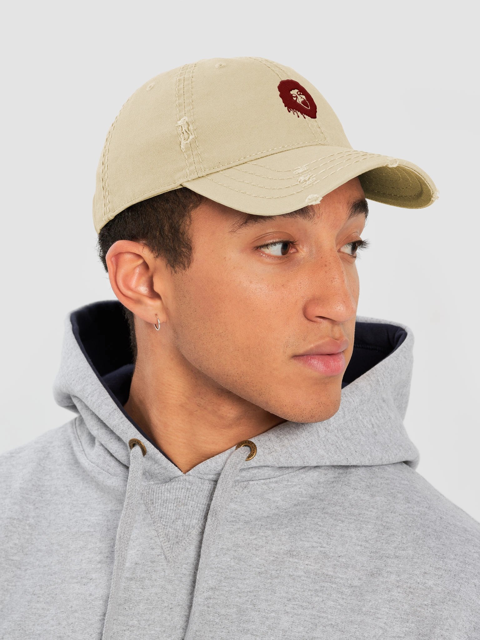 Serie 1 Hat Maroon product image (7)