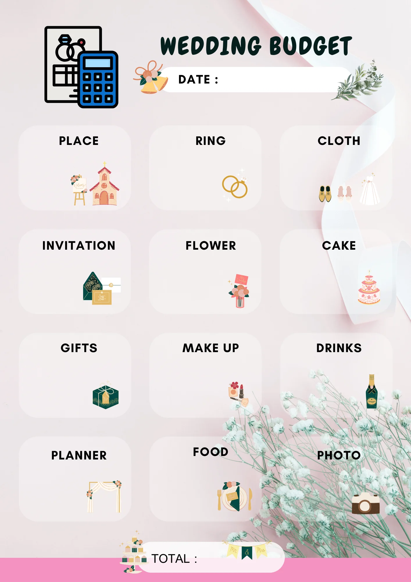 Wedding Budget Planner product image (2)