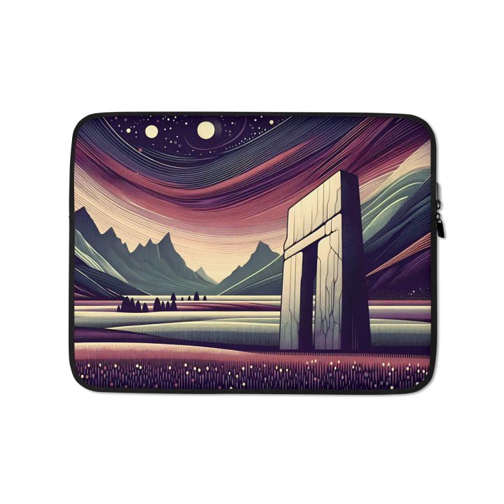 Strange Monolith - 12 Laptop Sleeve product image (1)