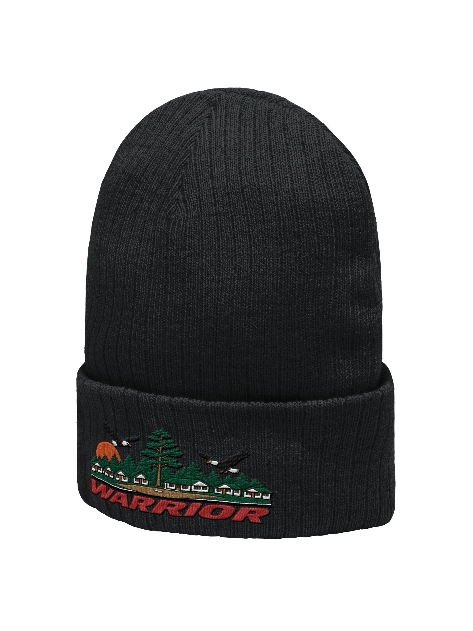 Warrior Regular Beanie (Black) product image (2)