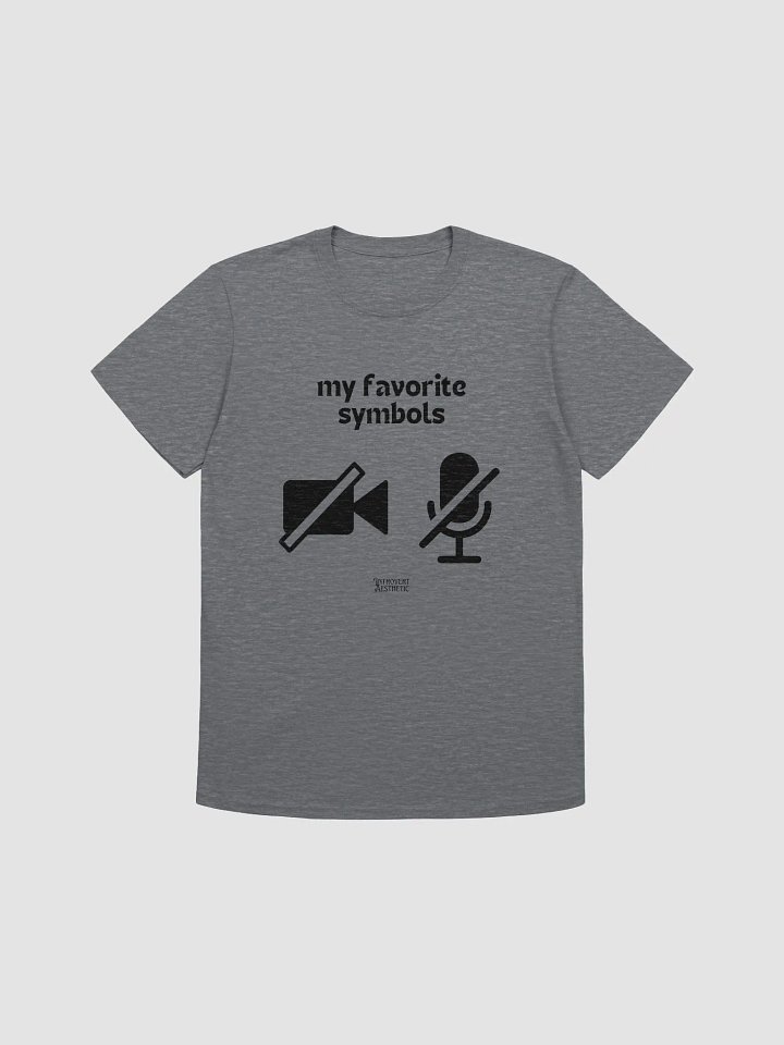 Favorite Symbols Comfort T-Shirt product image (1)