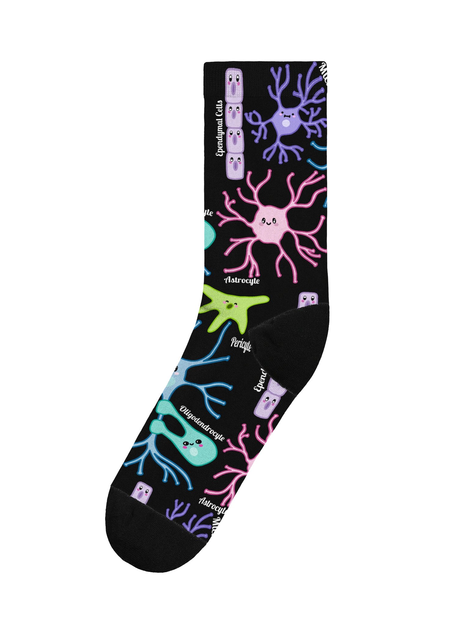 Kawaii Brain Cells Socks product image (2)