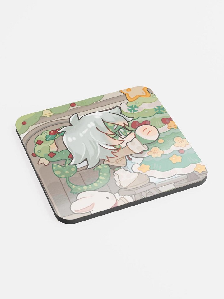 "Ikari sets the Christmas Tree" Drink Coaster product image (2)
