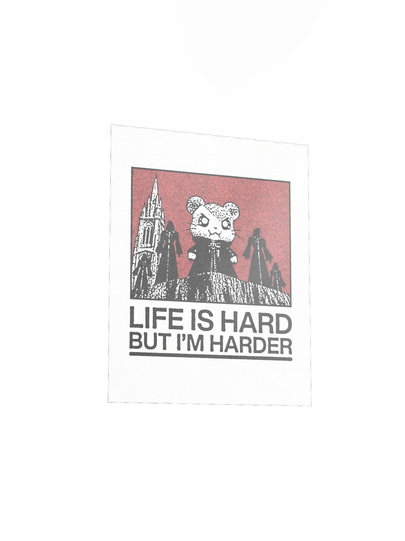 LIFE IS HARD ! Art Print. number 2 product image (14)