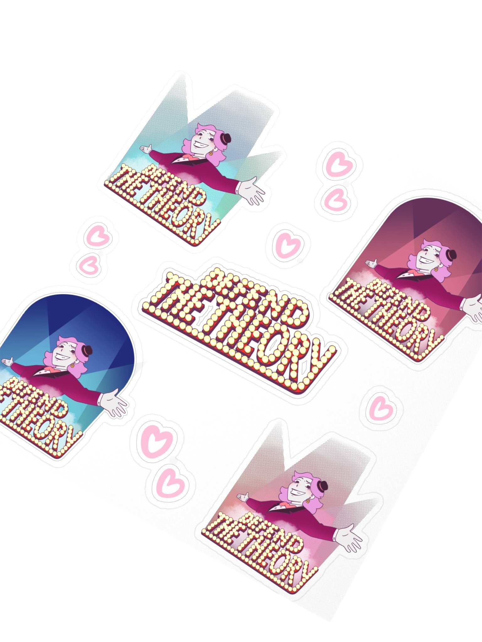 Defend The Theory Sticker Sheet product image (1)