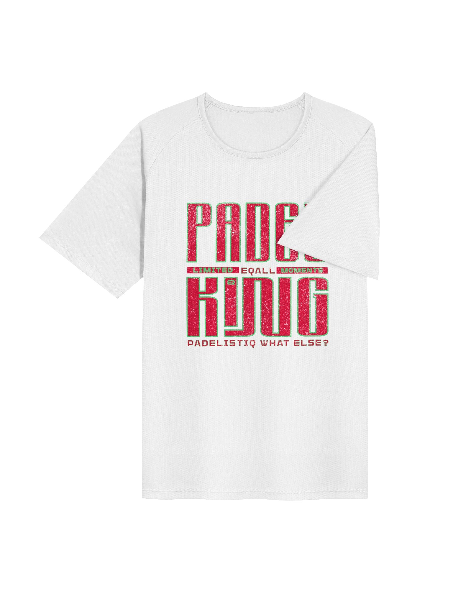 PADELISTIQ King Unisex Sports Jersey R3CVR.i mode by EQALL® Essentials_Green / Red product image (8)