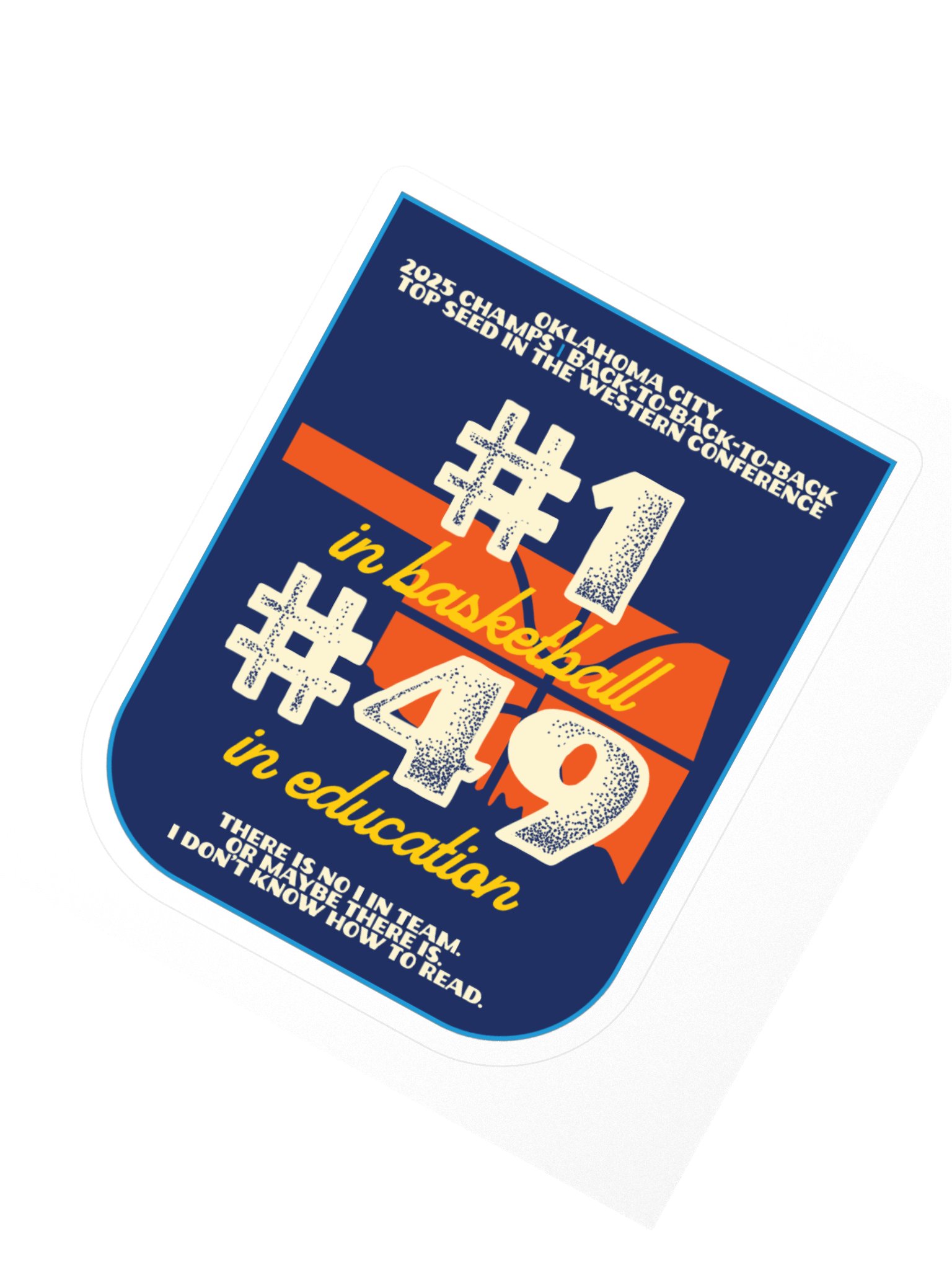 Oklahoma State Rankings Sticker product image (3)