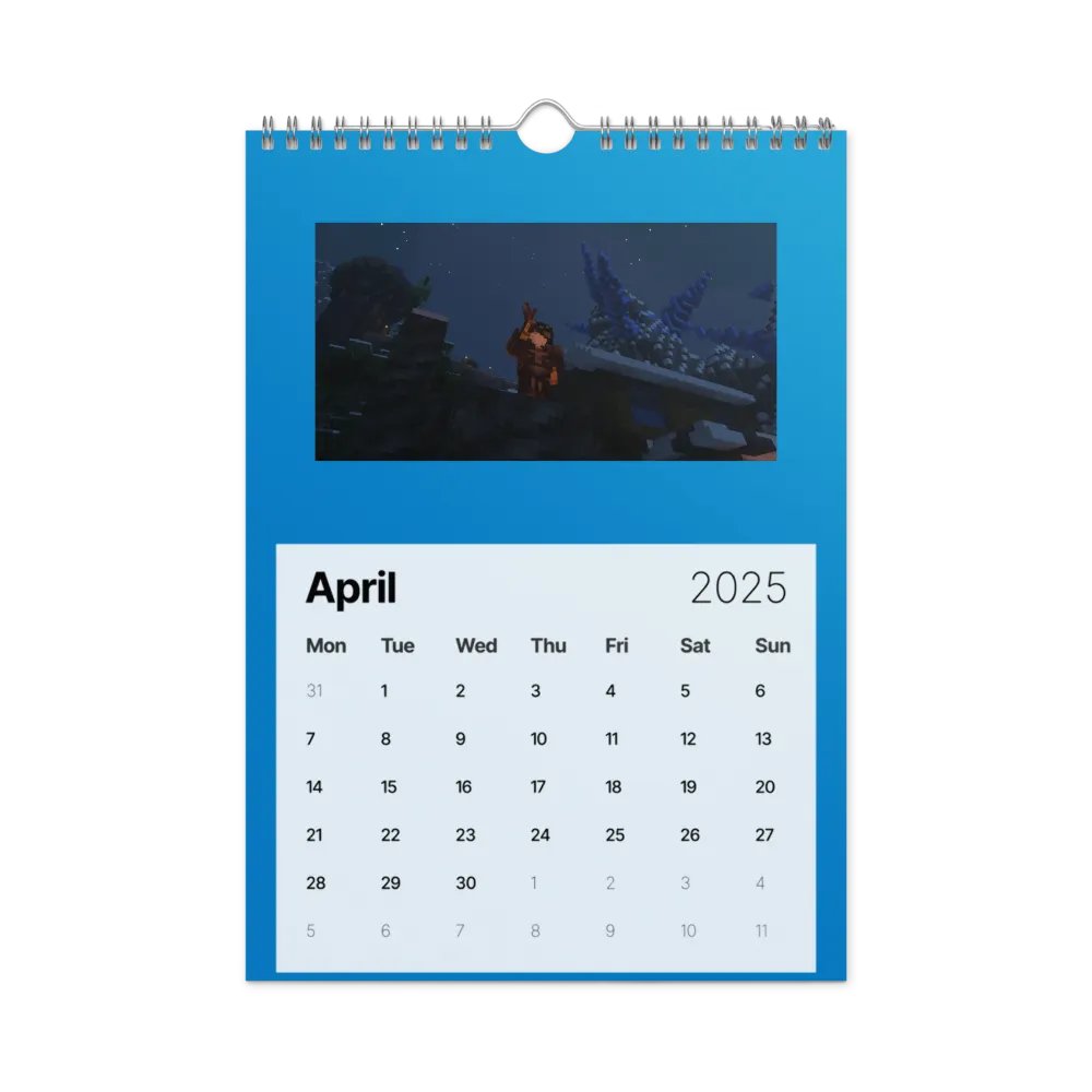 Mänguurka ja Noorte Meedia 2025 aasta kalender product image (3)