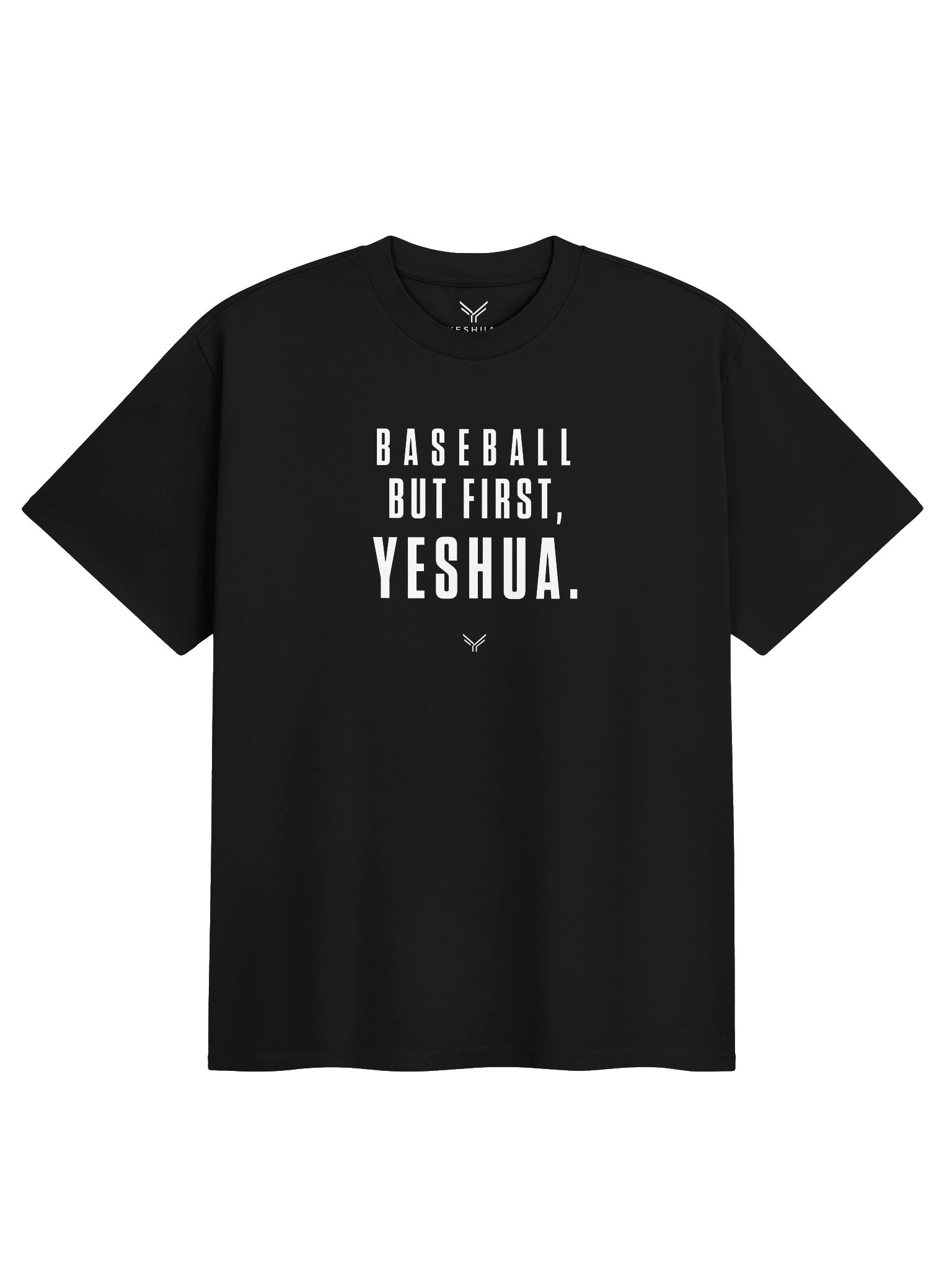 YESHUA. - Baseball But First - Heavy Te product image (1)