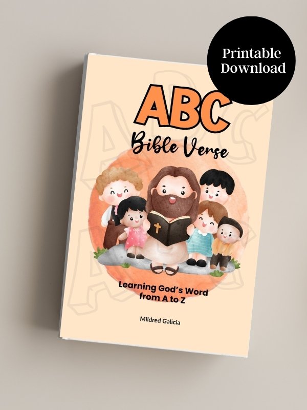 ABC Bible Verse Book and Tracing Pad Set product image (1)