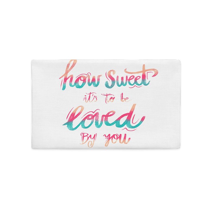 Sweet Love All-Over Pillow Case product image (5)