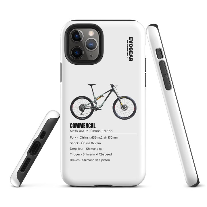 White Commencal Meta AM iPhone Case product image (3)