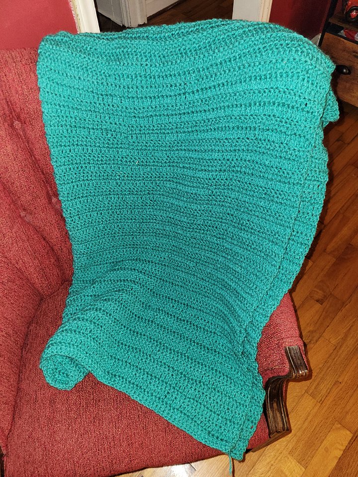 Teal Afghan product image (1)