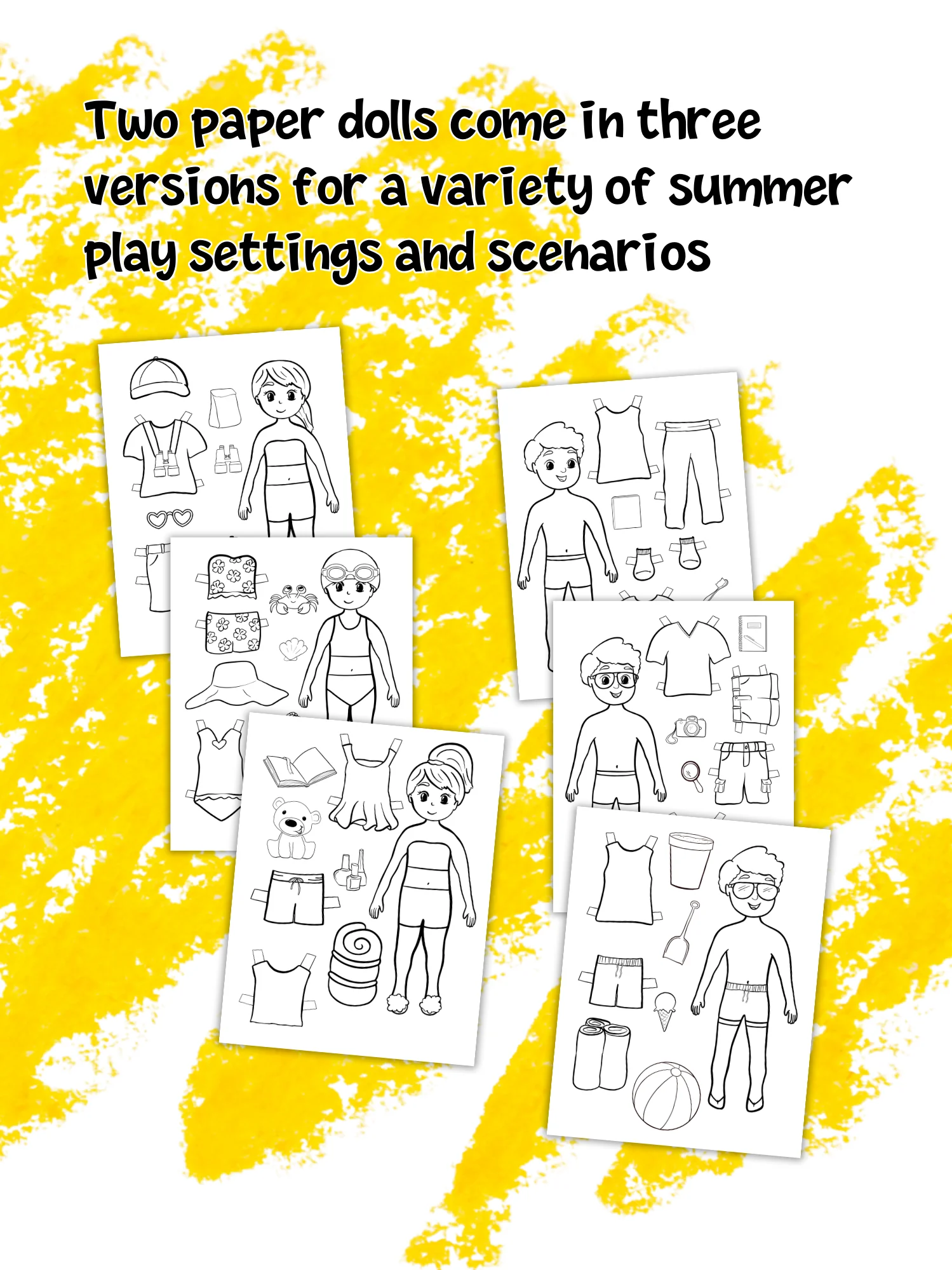 Summer Paper Dolls product image (3)