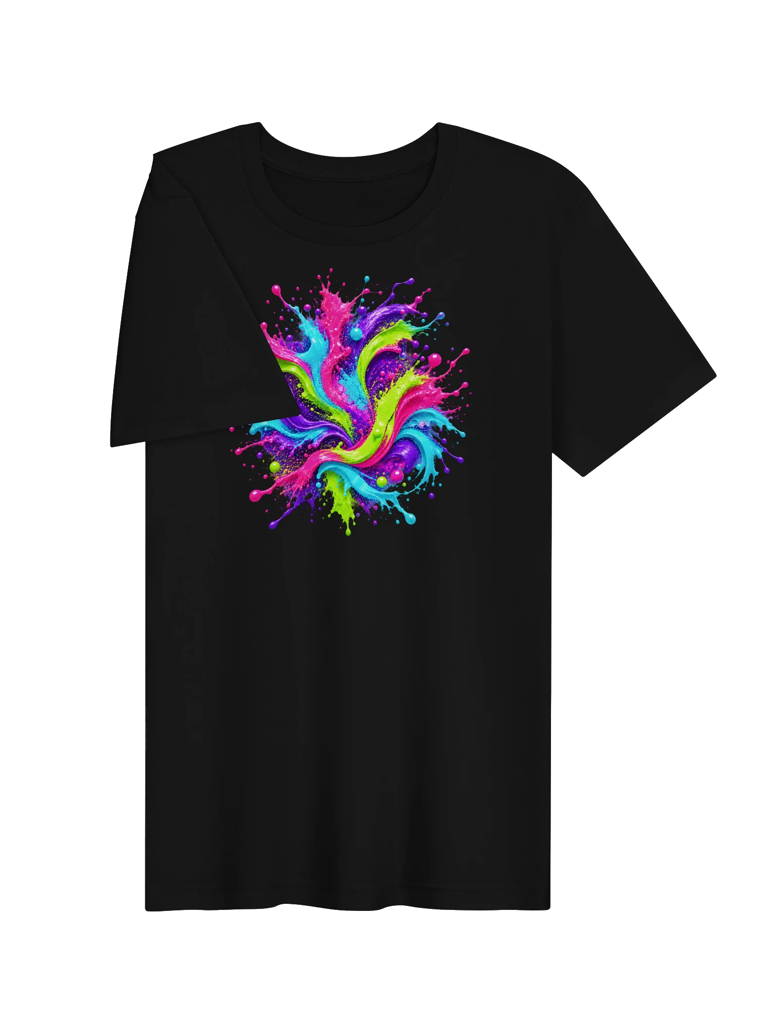 Unity Unleashed Neon Paint-Splatter T-Shirt — Individuality • Diversity • Brotherhood product image (12)