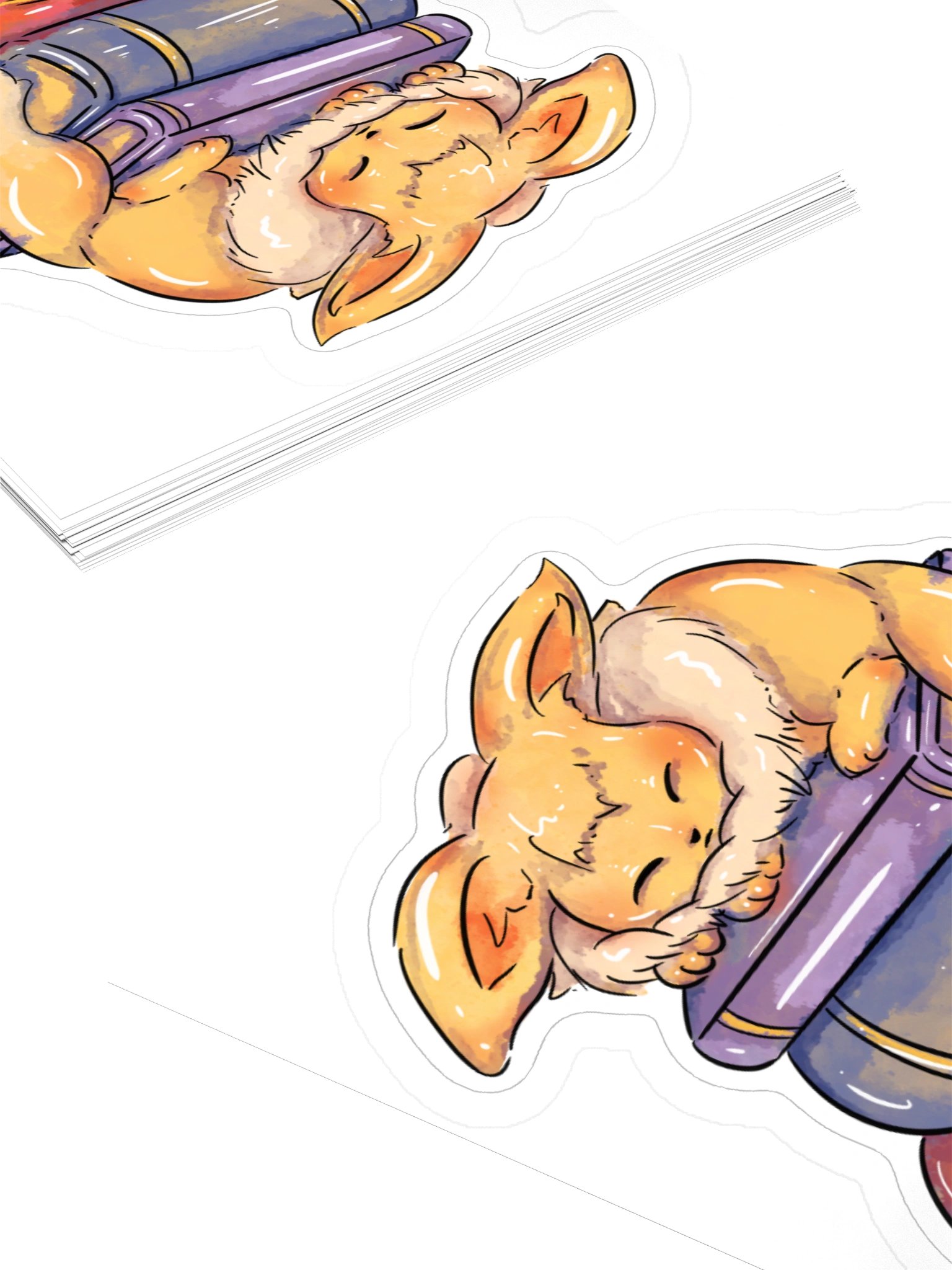 Eeve Sleeping On Books product image (6)
