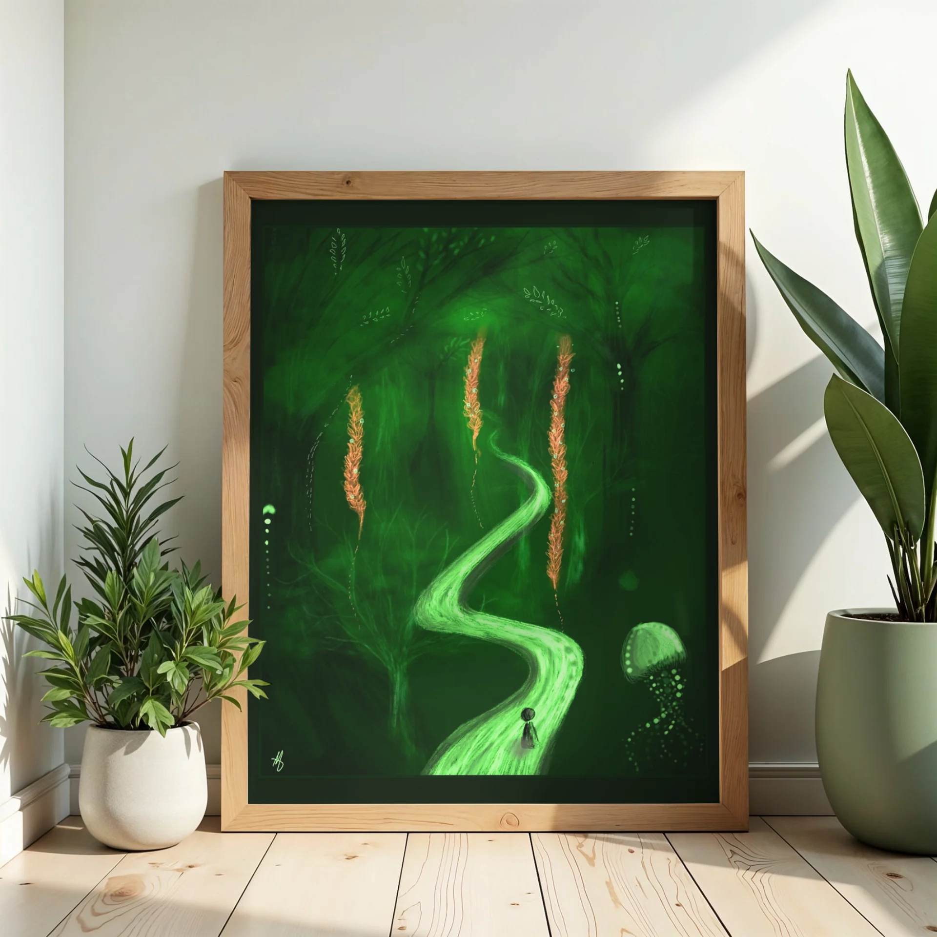 Głęboko Wewnątrz: Świetlista Ścieżka Duszy – Plakat Artystyczny product image (2)