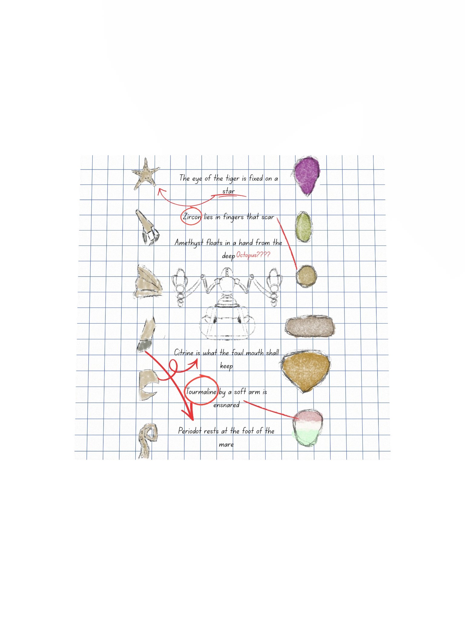 Gem Puzzle Notebook Print product image (15)
