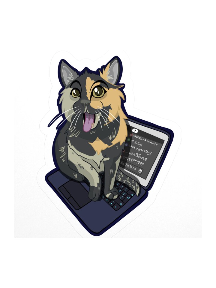 Holly with outline Die-Cut Sticker product image (1)