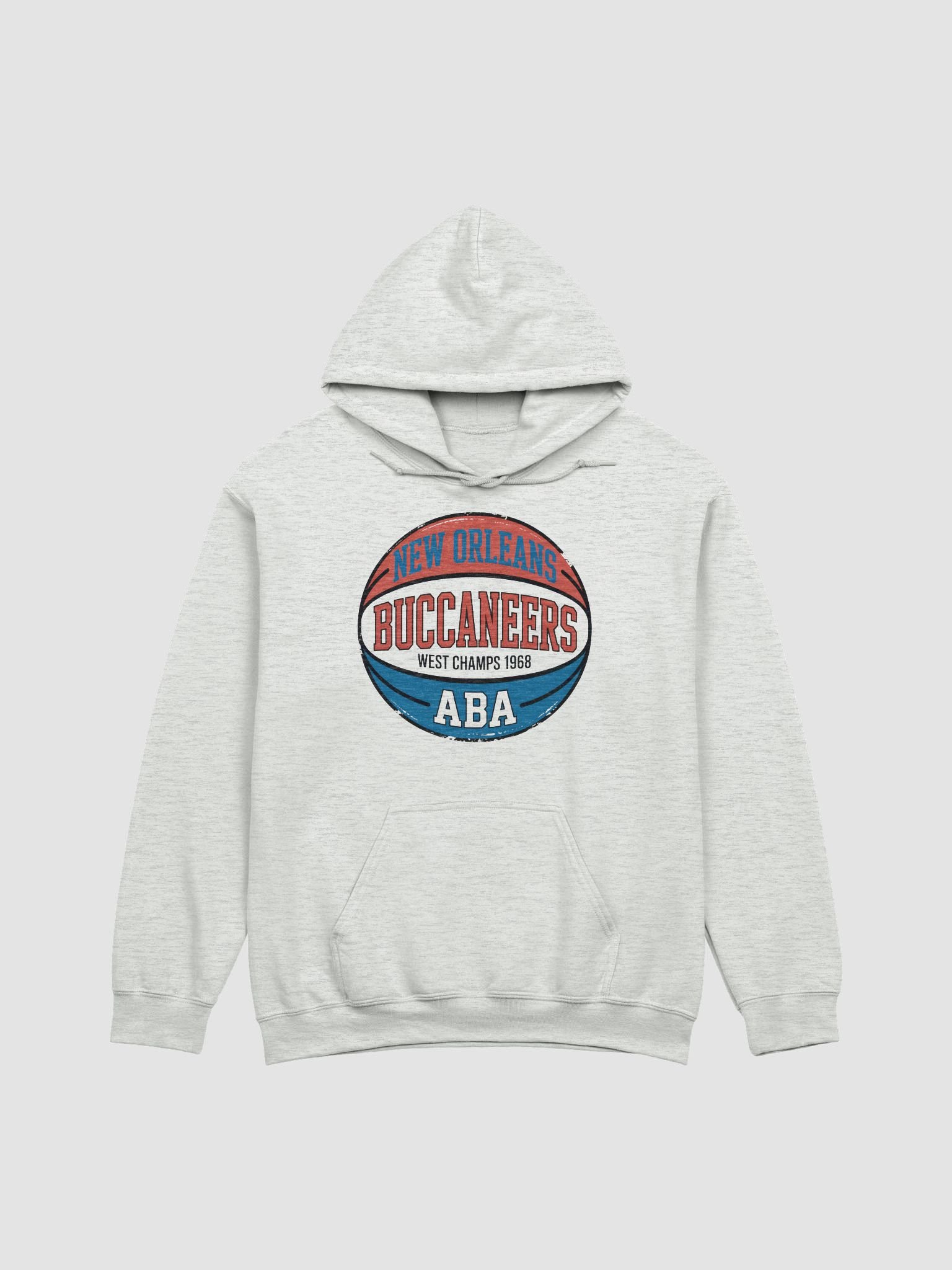 New Orleans Buccaneers ABA Basketball Logo Hoodie product image (7)