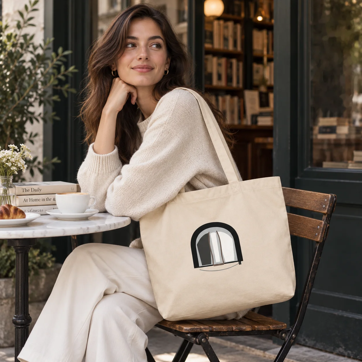 QUIET HOUR — Organic Cotton Tote product image (1)