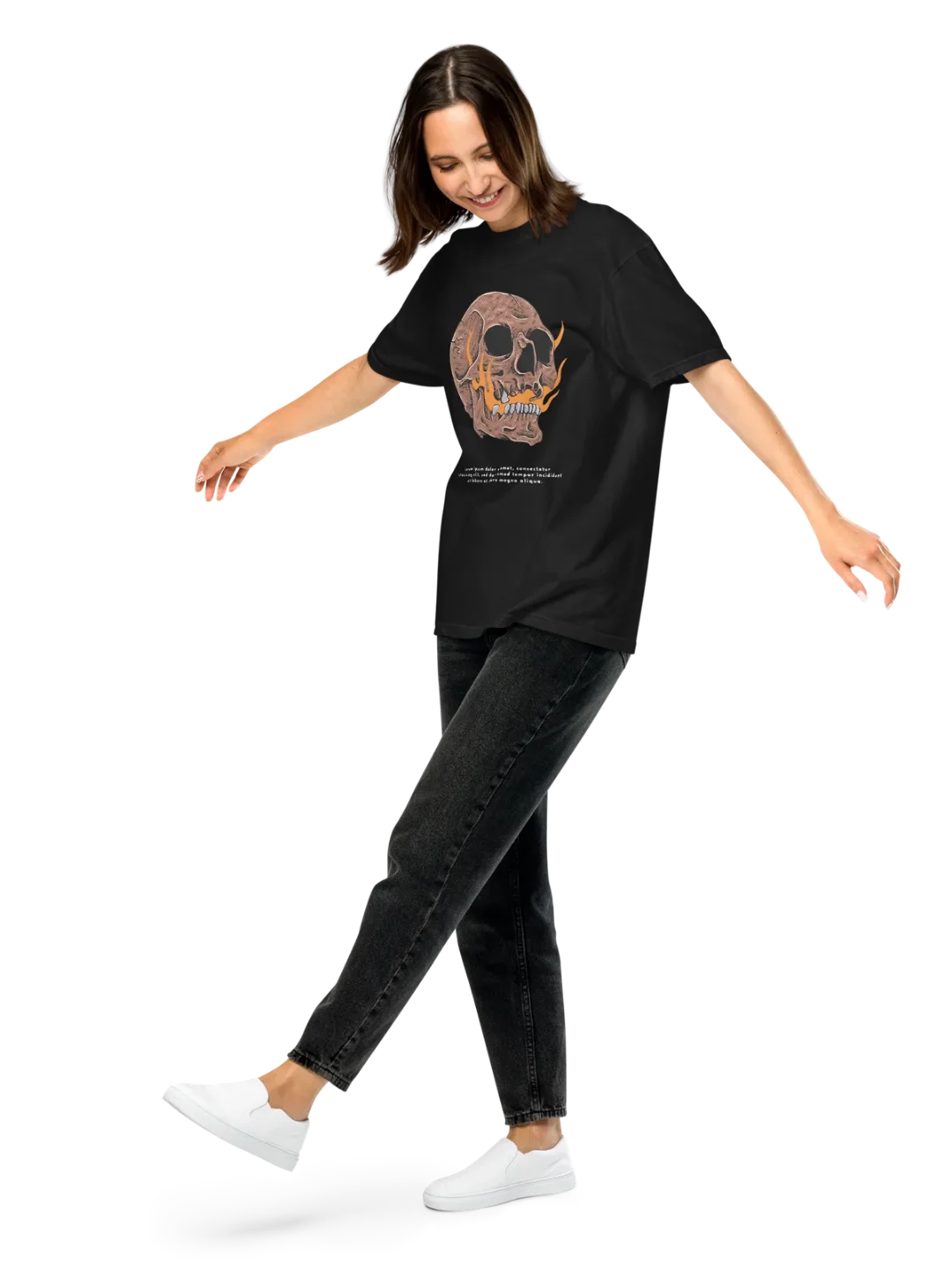 Skull Flame Relic Tee product image (12)