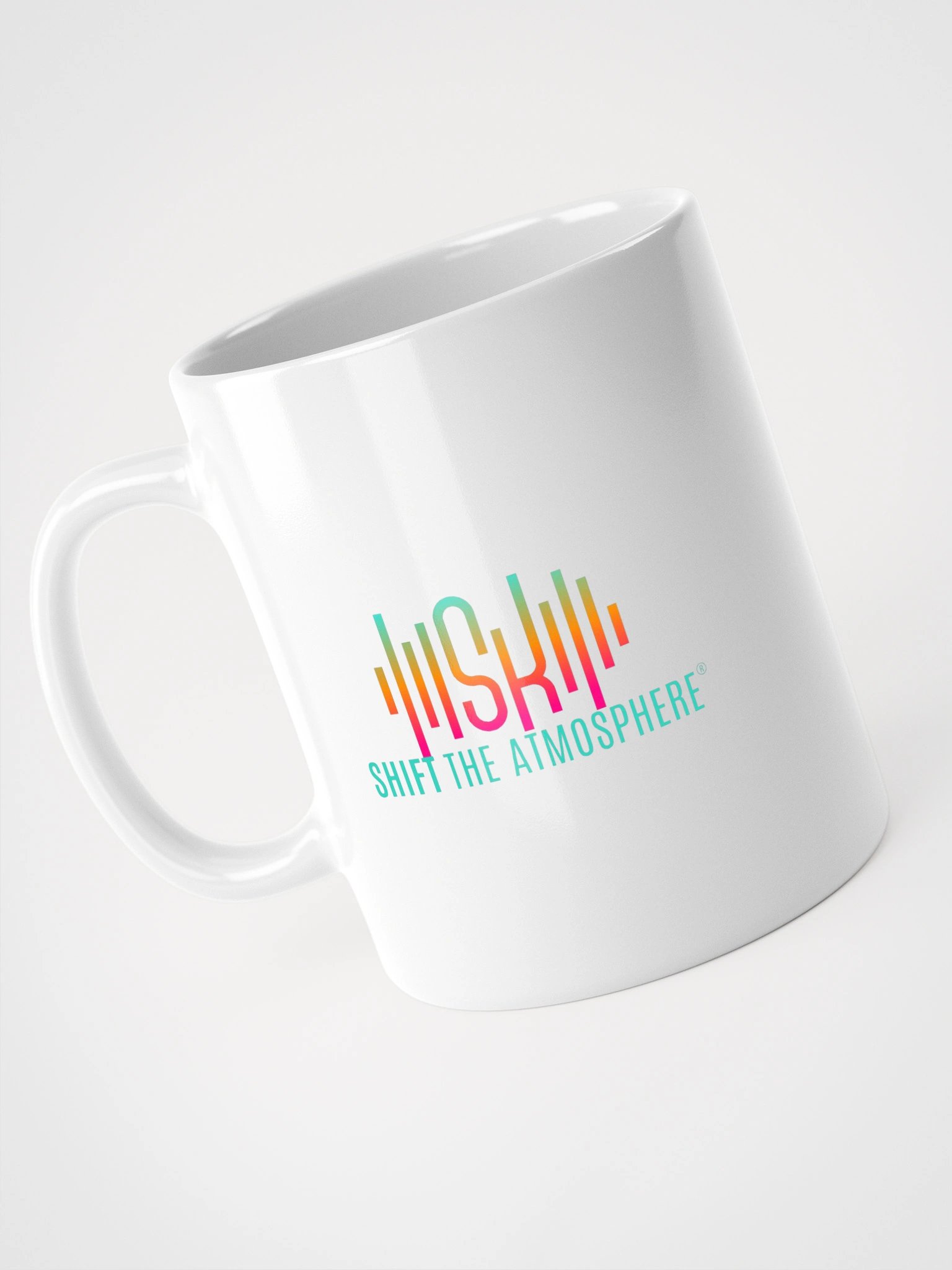 SK Logo Indio Power Wave Mug WHITE product image (5)