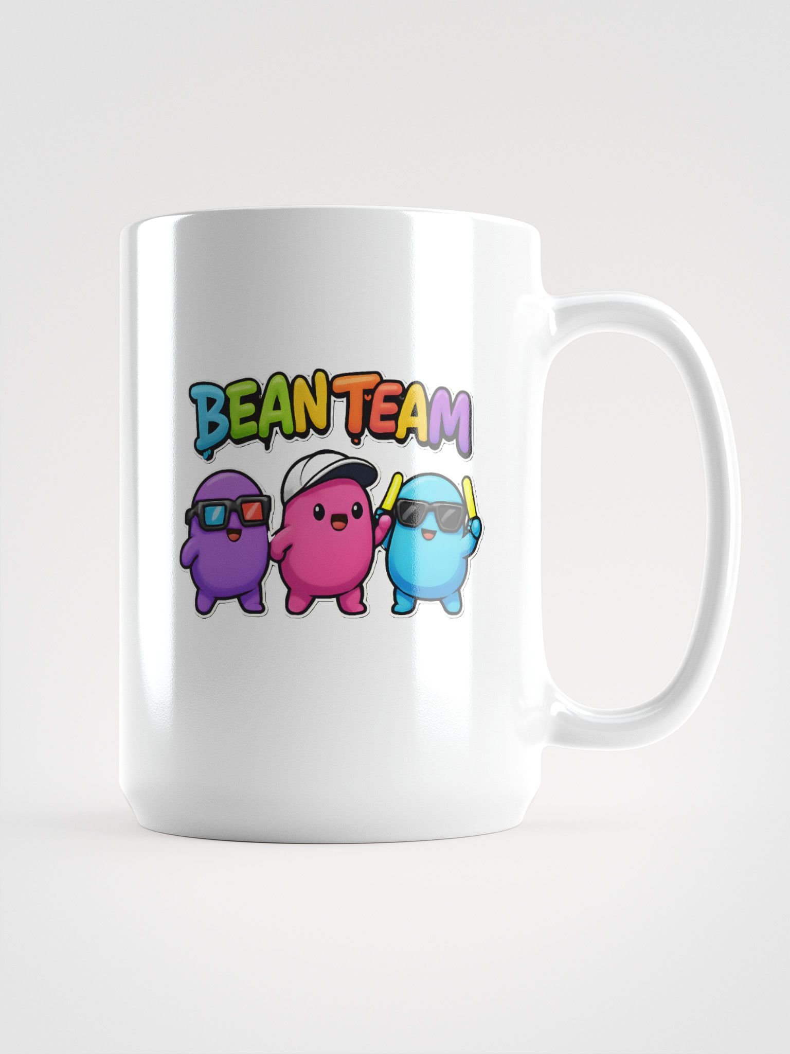 Bean Team White Mug product image (2)