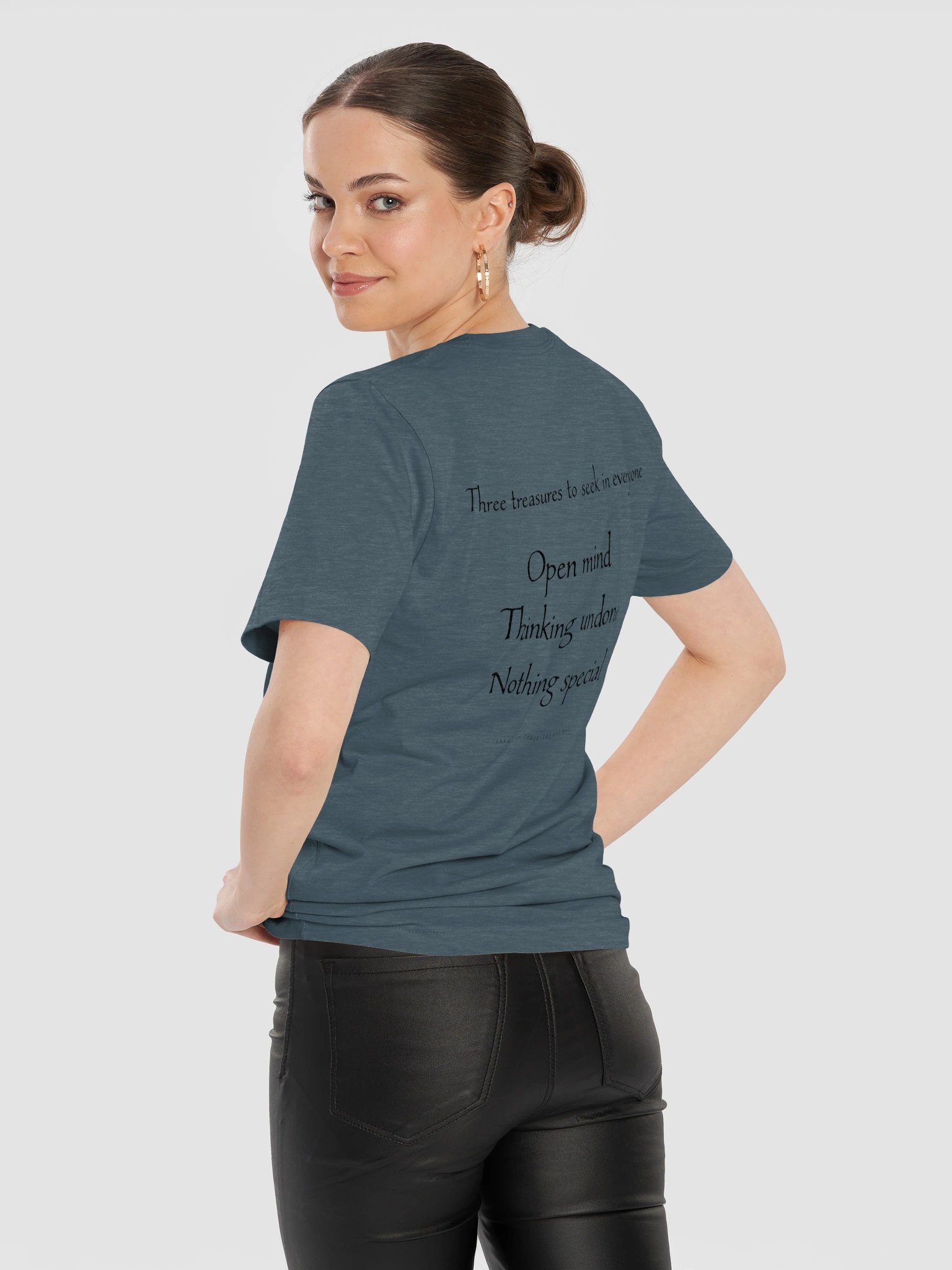 Three Treasures — Back Print T-Shirt product image (12)
