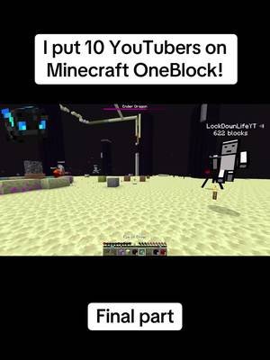 Watch the full video on YouTube! Link in bio #Minecraft #lockdownlife #oneblock #hardcore 