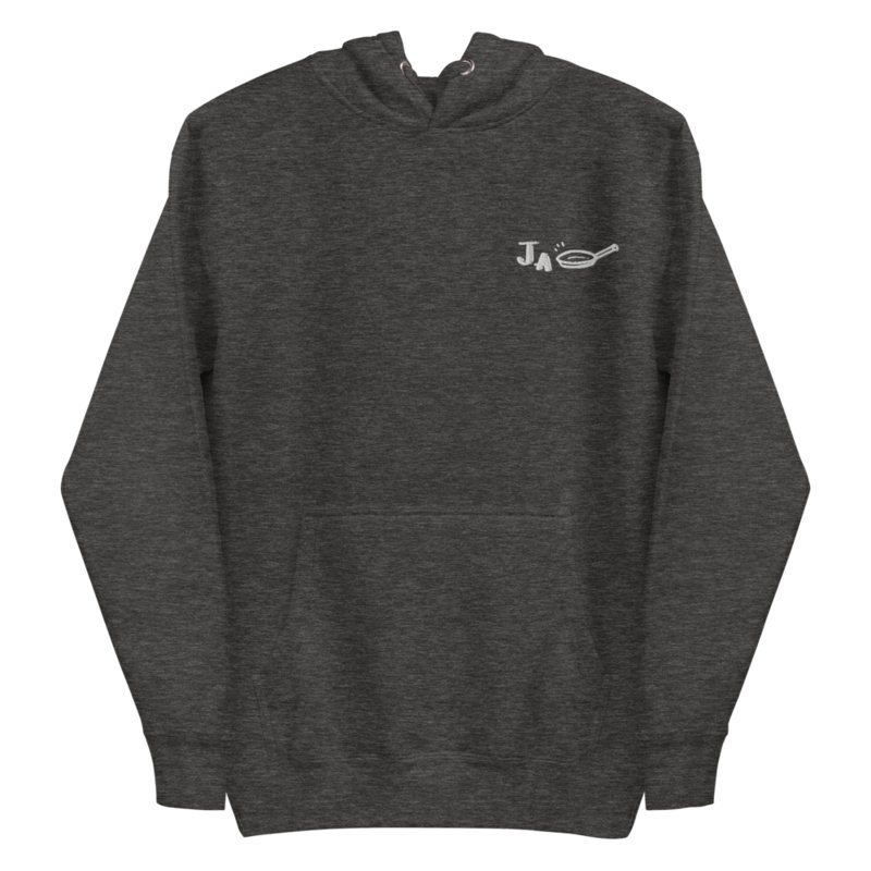 Ja-Pan (White Text) Premium Embroidered Hoodie product image (1)
