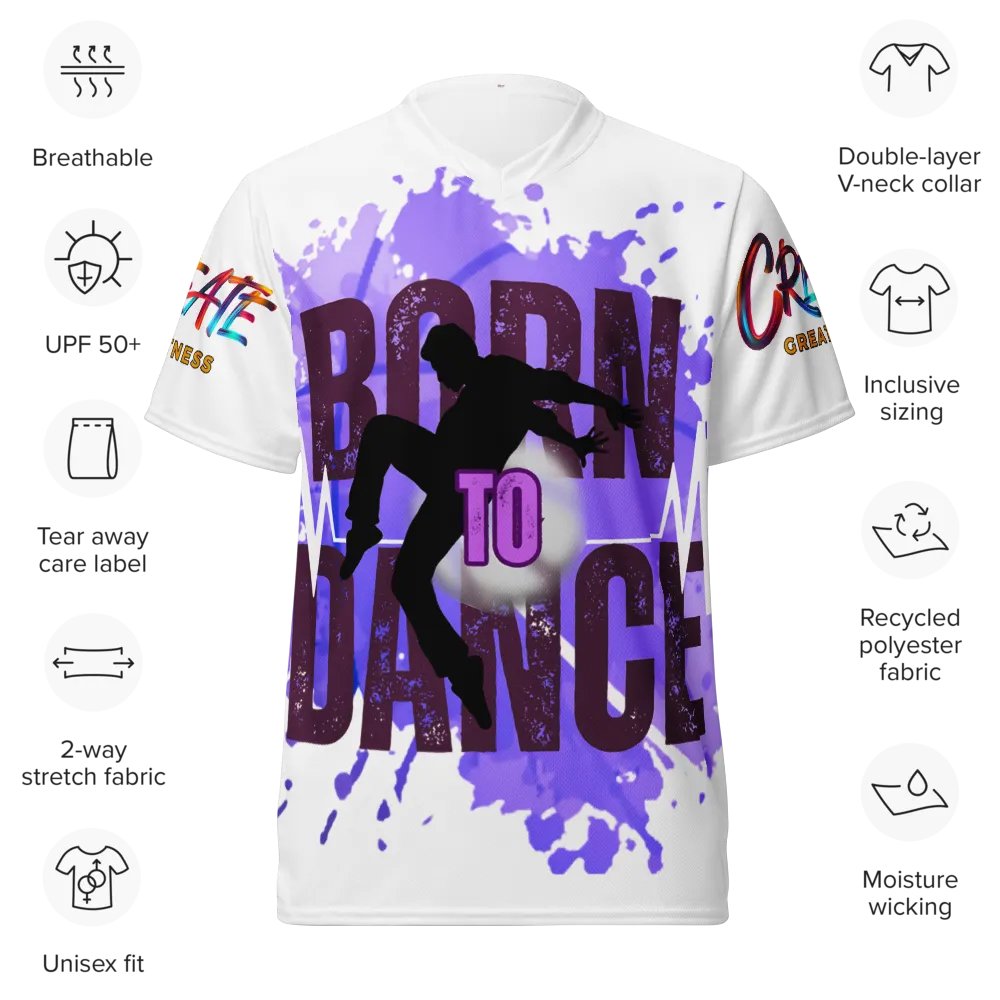 Dynamic Born to Dance His Silhouette All-Over Print Jersey product image (10)