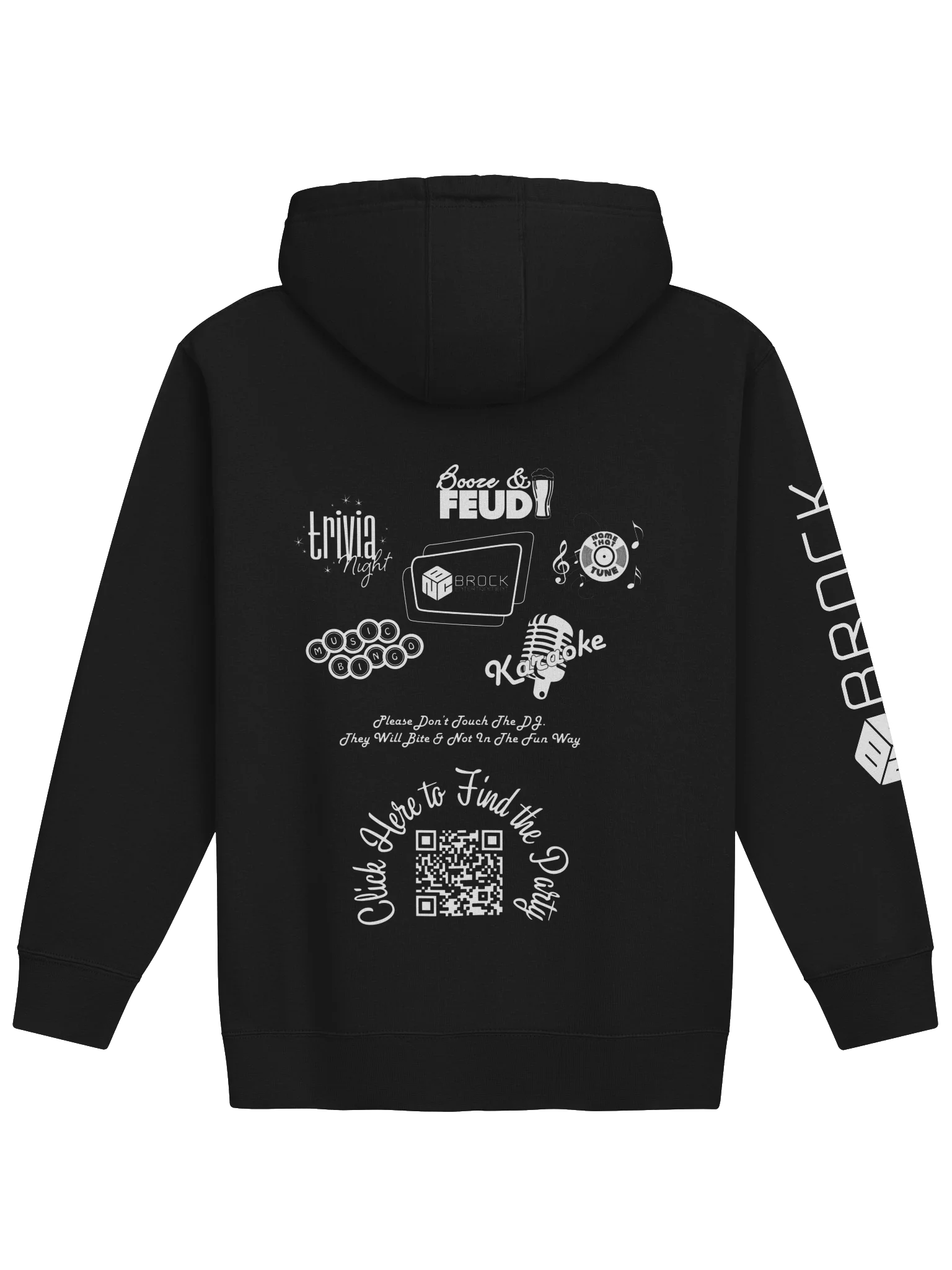 Brock Entertainment Signature Hoodie Black product image (2)