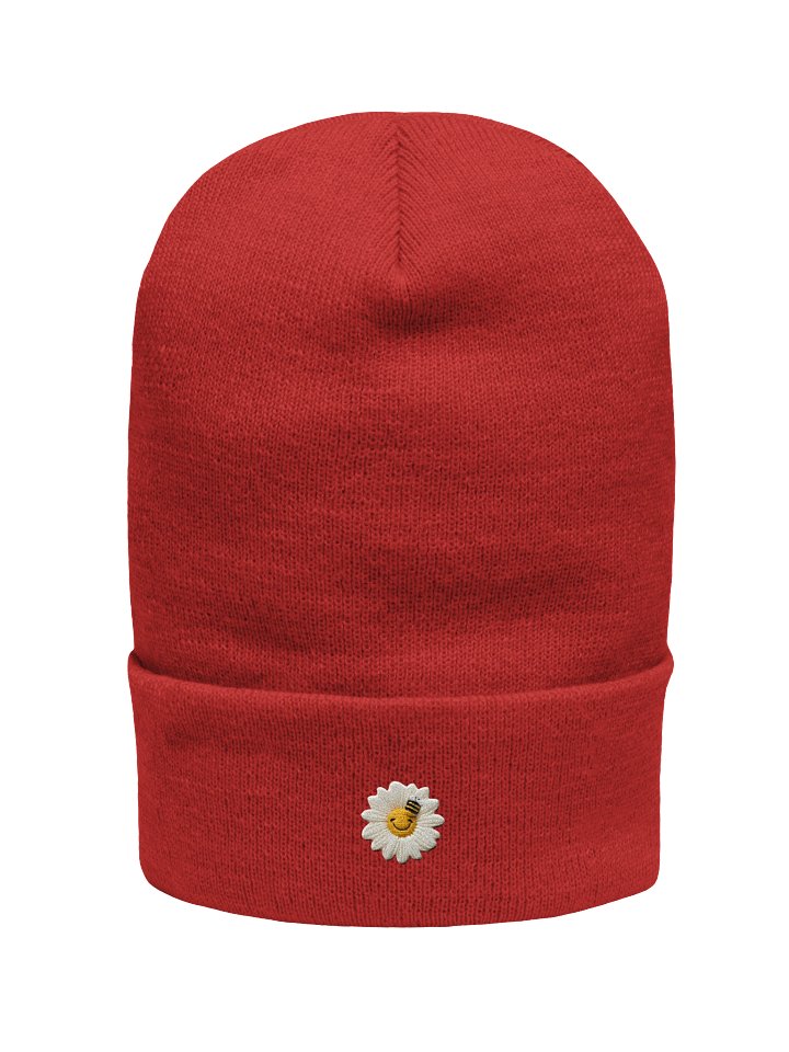 Buzzing Daisy Beanie Patch 🐝🌼 product image (1)