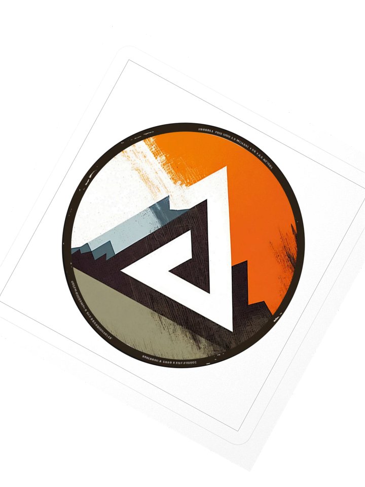 Mile High Logo Sticker product image (2)