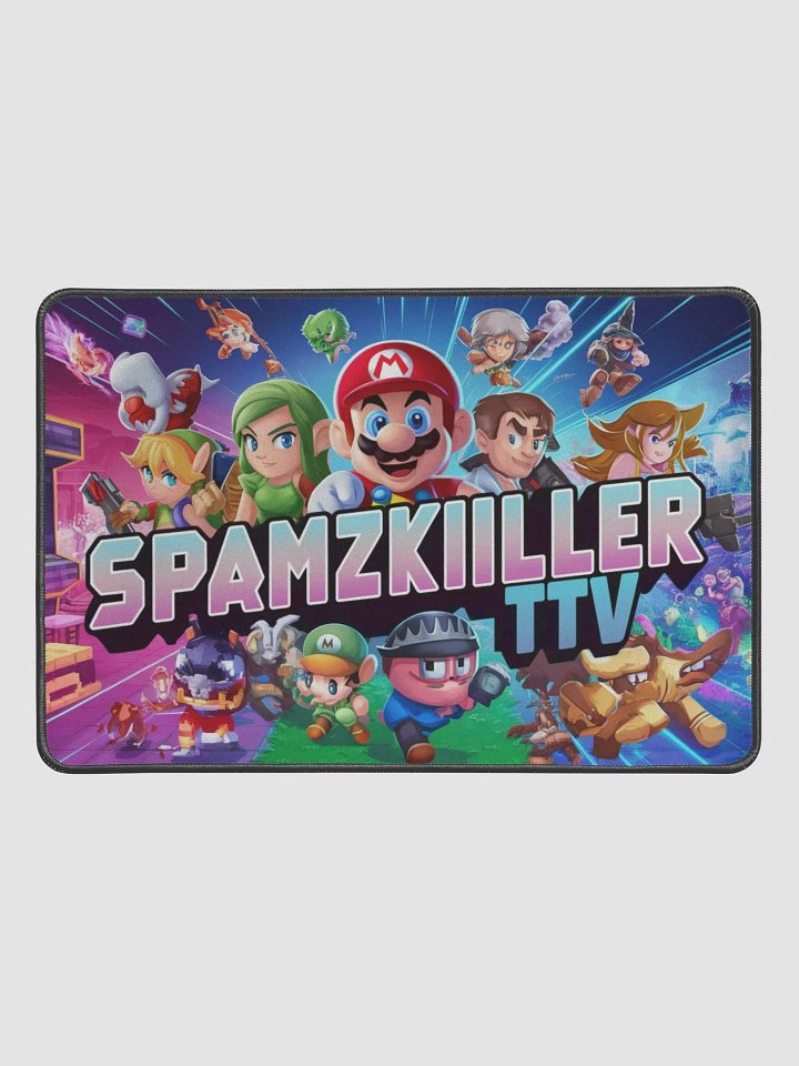 SpamzKiilerTTV Version Mouse & Keyboard Mat product image (1)