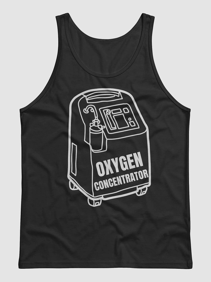 oxygen concentrator graphic design Jersey Tank product image (1)