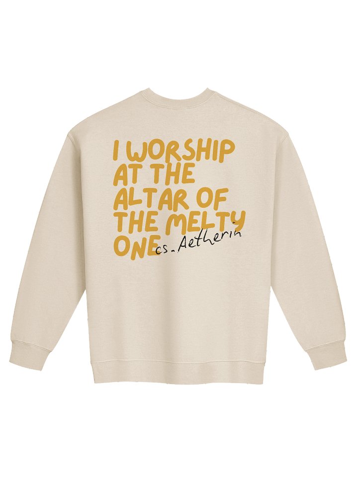Melty One Worshipper Crewneck Sweatshirt product image (14)