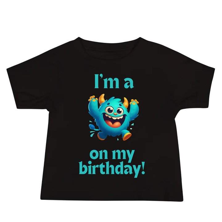 Birthday Monster Baby Tee product image (4)