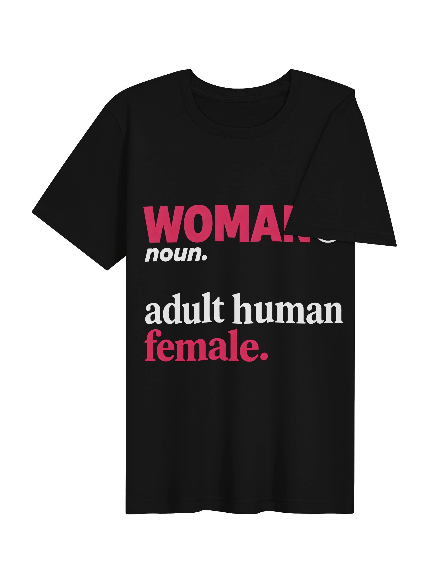 WOMAN noun. adult human female. – Classic Heavyweight T-Shirt product image (5)